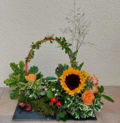 Composition florale de l'atelier Art floral
