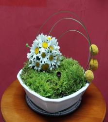 Composition florale de l'atelier Art floral