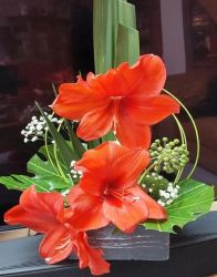 Composition florale de l'atelier Art floral