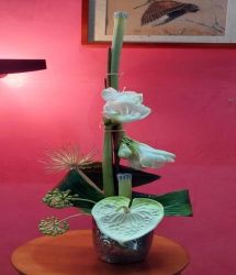 Composition florale de l'atelier Art floral